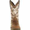 Durango Rebel by Desert Camo Pull-on Western Boot, Dusty Brown/Desert Camo, M, Size 7.5 DDB0166